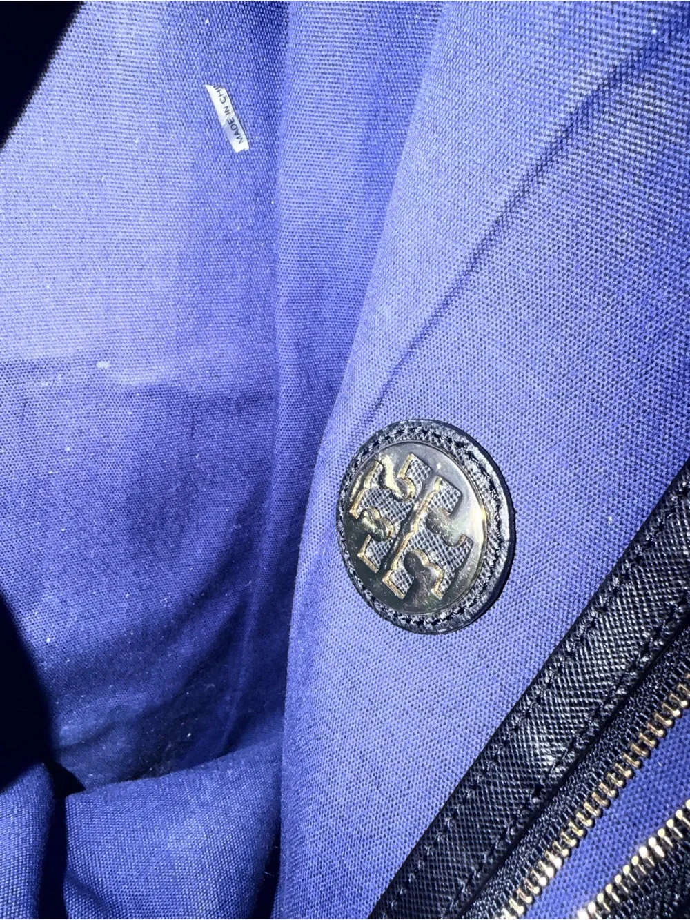 Tory Burch structured leather